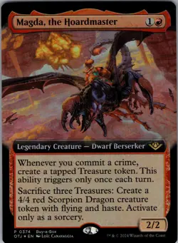 Magda, the Hoardmaster (Extended Art) 374 Foil - Buy-A-Box Promos NM - MTG TCG - Image 1