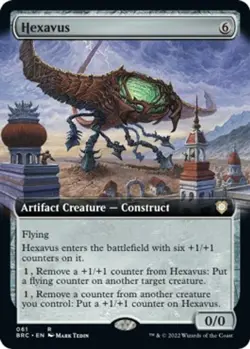 NM - Hexavus (Extended Art) [BRC - 61] Commander: The Brothers' War - Image 1