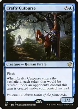 MTG Crafty Cutpurse ** Commander 2021 ** English - Image 1
