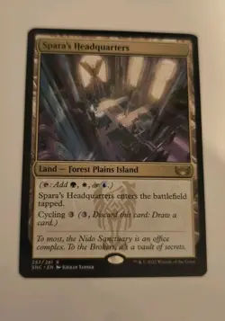 MTG Spara's Headquarters Streets Of New Capenna NM - Image 1