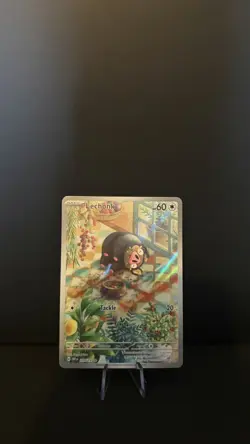 Lechonk Pokemon TCG Sv03: Obsidian Flames Holo Illustration Rare Card 209/197 - Image 1