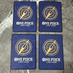 One Piece Card Monkey D. Luffy 4 Card Set - Image 2