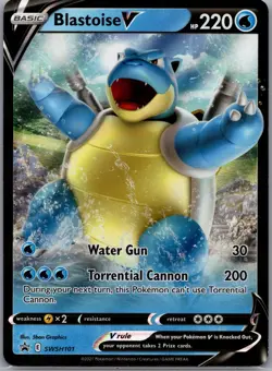 Blastoise V Promo SWSH: Sword & Shield Promo Cards SWSH101 NM - Image 1