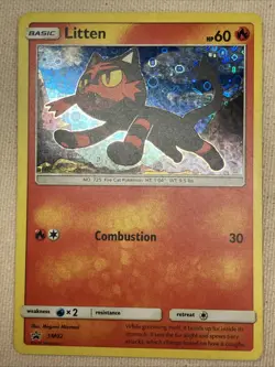 Pokemon Card: MP Litten General Mills Promo - Image 1
