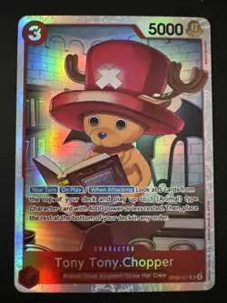 Tony Tony Chopper OP08-007 SR Two Legends ONE PIECE Card English - Image 1