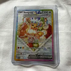 Pokemon TCG Eevee ex 174 Prismatic Evolutions UPC Promo Card - Image 1