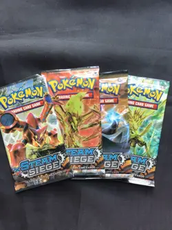 Pokemon Cards: Sealed Steam Siege Booster Pack - Image 1