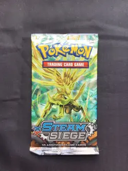 Pokemon Cards: Sealed Steam Siege Booster Pack - Image 2