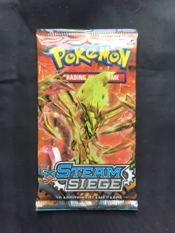 Pokemon Cards: Sealed Steam Siege Booster Pack - Image 4