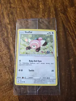 Stufful - (Toys R Us) 110/147 Holo SEALED PROMO Pokemon Card C - Image 1