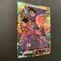 Overseas Version Dragon Ball Card Game Enemy Character Saiyan Army SCR Foil - Image 2