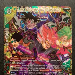 Overseas Version Dragon Ball Card Game Enemy Character Saiyan Army SCR Foil - Image 4