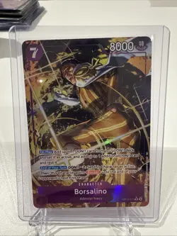 One Piece TCG Borsalino (Alternate Art) OP16-073 The Time of Battle Foil - Image 1