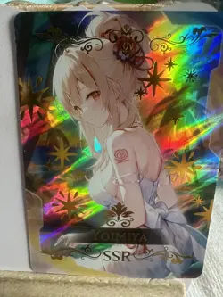 PREMIUM GODDESS STORY PINK LADY UR-16 YOUMIYA GENSHIN IMPACT ANIME WAIFU CARD - Image 1