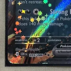 Krookodile ex 55/86 Double Rare Pokemon Chaos Rising - Image 2