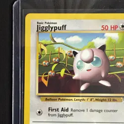 Jigglypuff 7 Promo 7/53 Wizards Basic COMMON 2000 Pokemon Card - Image 2