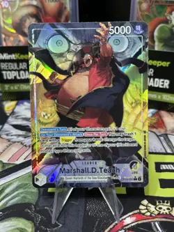 Marshall.D.Teach (080) (Alternate Art) OP16-080 The Time of Battle Foil - Image 1