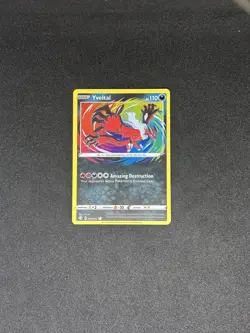 Pokemon Yveltal 046/072 Shining Fates Holo amazing rare - Image 1