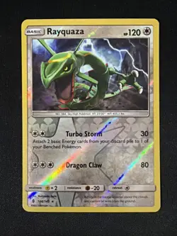 Rayquaza 106/145 Guardians Rising Reverse Holo Rare NM - Image 2