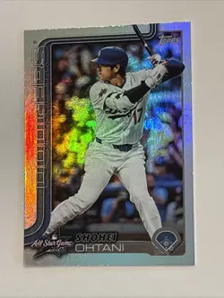 2025 Topps Update Shohei Ohtani *All Star Game * Rainbow Foil #ASG-1 Dodgers - Image 1