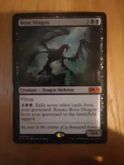 Magic 2019 Bone Dragon Mythic Rare Magic: The Gathering - Image 1