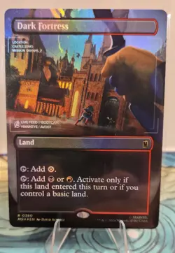 Dark Fortress (Borderless) Marvel Super Heroes Foil - Image 1