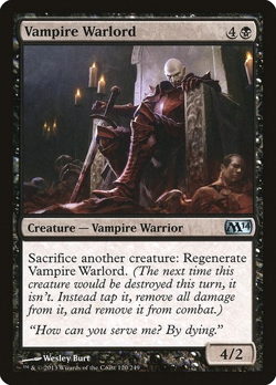 MTG - Vampire Warlord - M14 - Magic the Gathering - Image 1