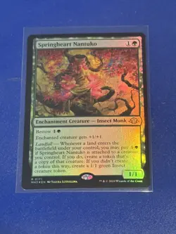 MTG Magic: The Gathering Modern Horizons 3 SPRINGHEART NANTUKO Rare Foil NM - Image 1