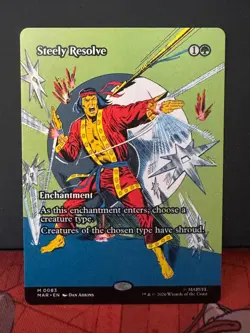 Steely Resolve (Borderless) 83 Marvel Universe Eternal-Legal - Image 1