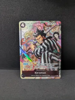 Kin’emon ALT ART SR (OP16-082) | OP16 - The Time of Battle | ENGLISH - Image 1