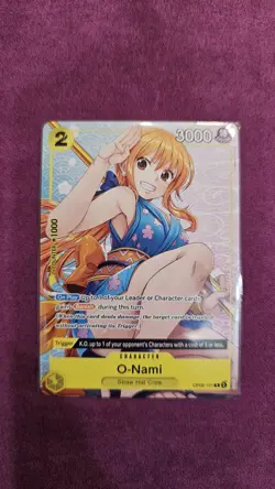 • O-Nami • OP06-101 Welcome Pack Vol. 2 Promotion Pack One Piece TCG NM - Image 1
