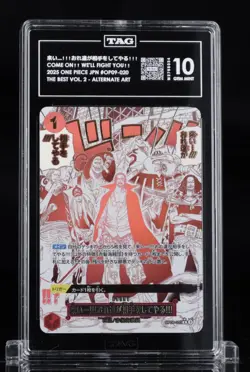 TAG 10 ONE PIECE PRB-02 2025 COME ON!! WE’LL FIGHT YOU!! MANGA EVENT JAPANESE - Image 1
