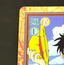 One Piece C05 Monkey D. Luffy Hyper Battle Carddass Japan Bandai F/S 2001 - Image 2