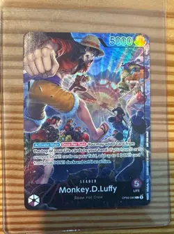 One Piece TCG Monkey.D.Luffy PSA Magazine Exclusive Promo Op05-060 - Image 1