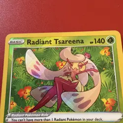 Pokemon TCG Radiant Tsareena 16/195 Silver Tempest - Image 2