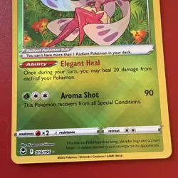Pokemon TCG Radiant Tsareena 16/195 Silver Tempest - Image 3