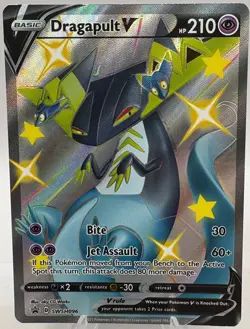Dragapult V SWSH096 Holo Promo Sword & Shield Promo Pokemon Near Mint - Image 1