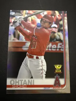 Shohei Ohtani 2019 Topps Chrome Refractor All-Star Rookie Gradeable - Image 1
