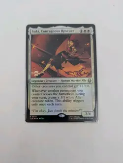 Suki, Courageous Rescuer - Prerelease Foil Promo - Avatar TLA MTG Magic Rare - Image 1