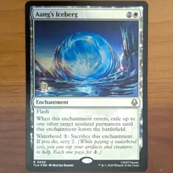 Aang's Iceberg - Prerelease Foil Promo - Avatar TLA MTG - Image 1