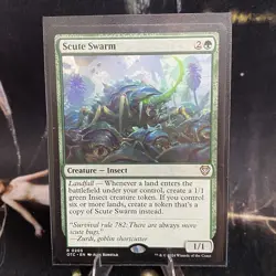 Magic the Gathering - Scute Swarm Commander: Outlaws of Thunder Junction Regular - Image 1