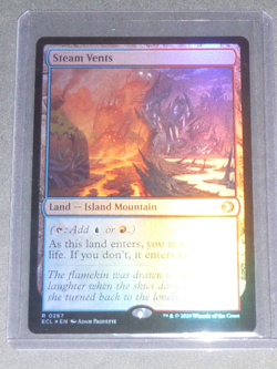 Steam Vents FOIL 267 Lorwyn Eclipsed ECL MTG Rare Land Unplayed MINT Paquette NM - Image 1