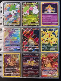 Binder Lot of 90 EX/Full Art/GX/Mega/Holo Modern Collection Pokemon Cards - Image 4