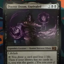Doctor Doom, Unrivaled: Marvel Super Heroes Magic The Gathering MTG Jumpstart - Image 3