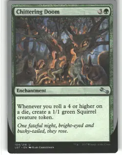 Chittering Doom - Unstable - MTG - Uncommon - #104 - NM - Image 1