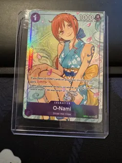 O-Nami (Illustration Box Vol.1) OP05-062 One Piece Promotion Cards Foil NM - Image 1