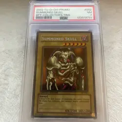 PSA 7 YuGiOh Summoned Skull BPT-002 BPT Collector's Tins Promo Near MINT - Image 1