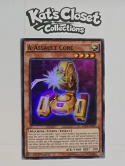 A-Assault Core SDKS-EN001 Seto Kaiba 1st Edition - Image 1