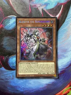 Aleister the Reminiscent 1st Edition Secret Rare CORI-EN015 Yu-Gi-Oh! - Image 1