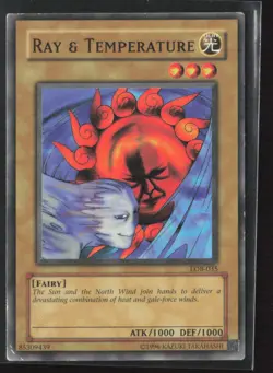 Ray & Temperature LOB-035 The Legend of Blue Eyes White Dragon Yu-Gi-Oh HP - Image 1